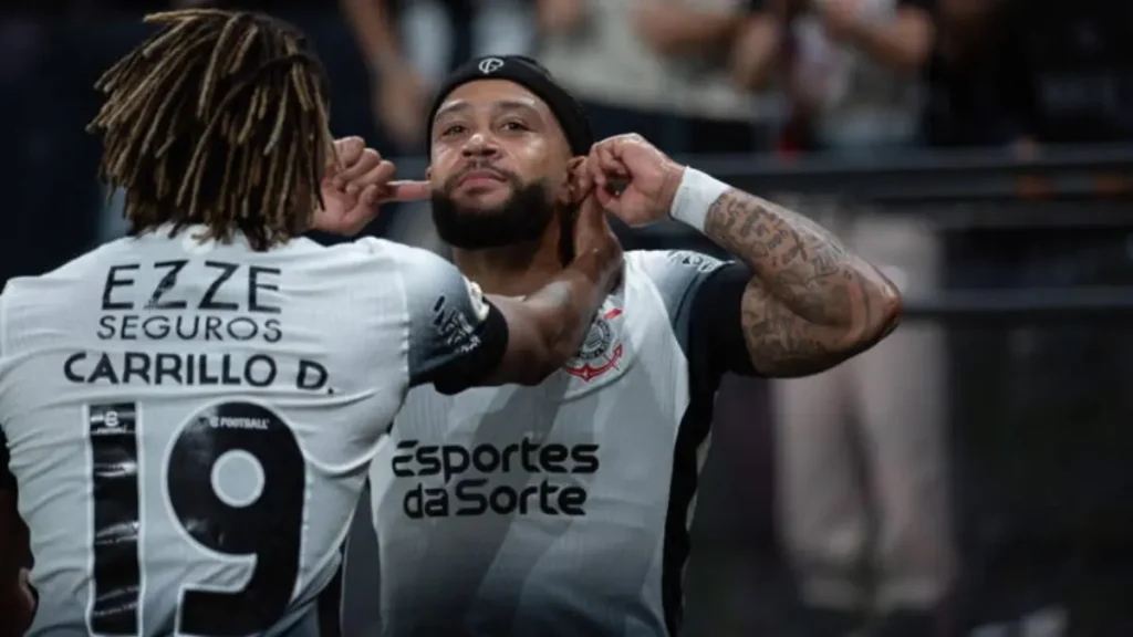 memphis depay corinthians onde assistir